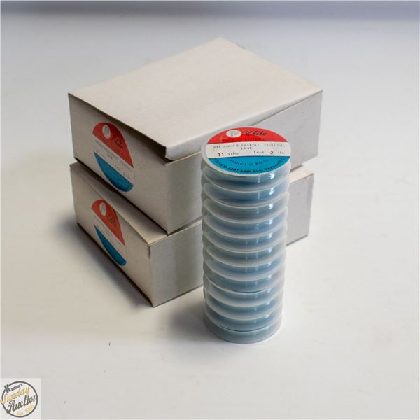 2 X 24 SPOOLS MONOFILAMENT FISHING LINE