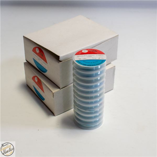 2 X 24 SPOOLS MONOFILAMENT FISHING LINE