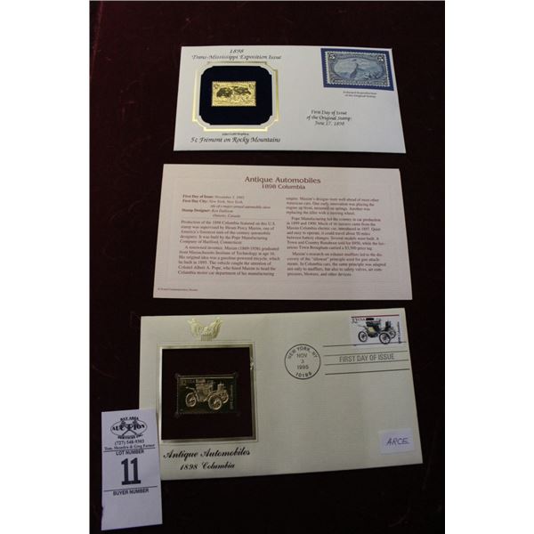 First Day Issue Antique Automobile/Trans Issue Stamp