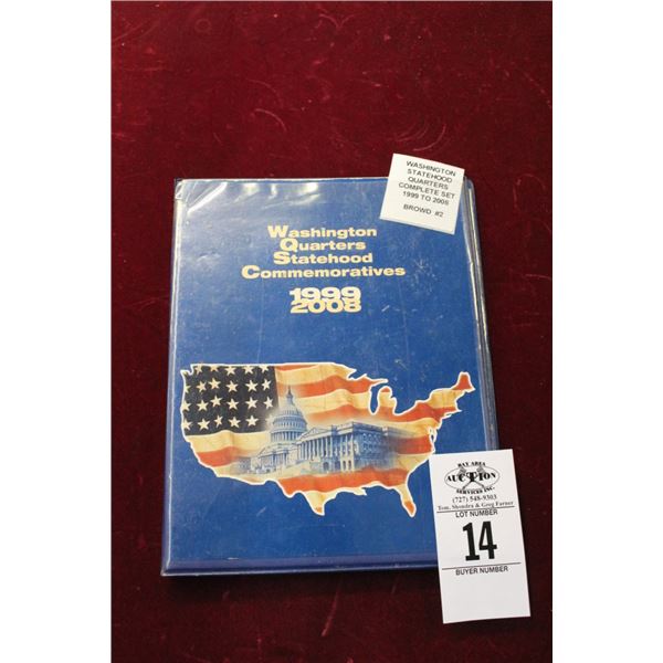 Washington Statehood Quarters  1999-2008  Set