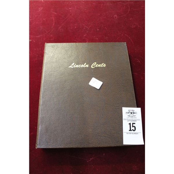 Lincoln Cents Collector Book - Mostly Full