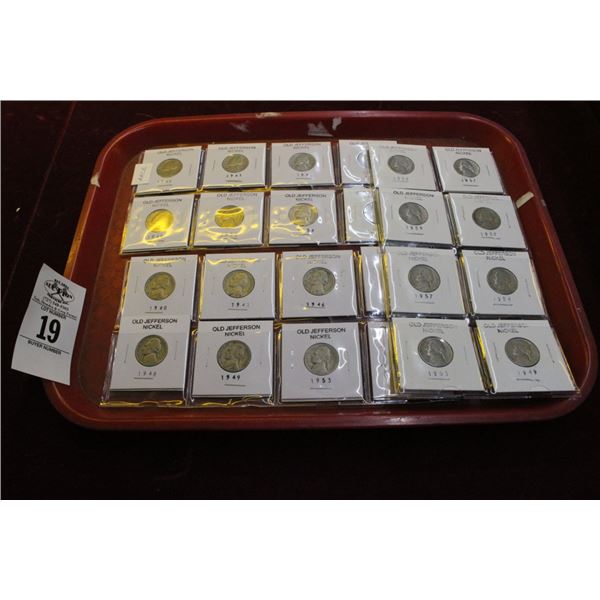 Old Jefferson Nickels - 28