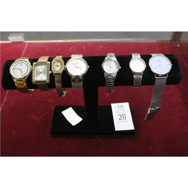 7-Dress Watch Anne Klien, Swiss, Others - 7 X $
