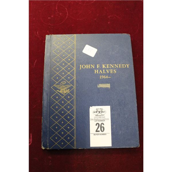Kennedy Halves - Book is Full