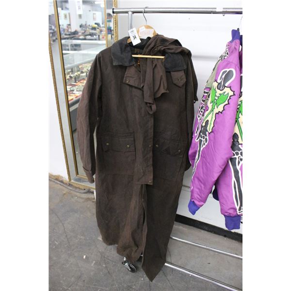 Burke/Dill/Wills Denim Trench Coat