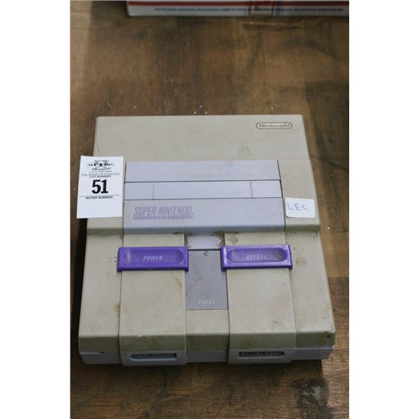 Super Nintendo Console No Adapters/Accessories