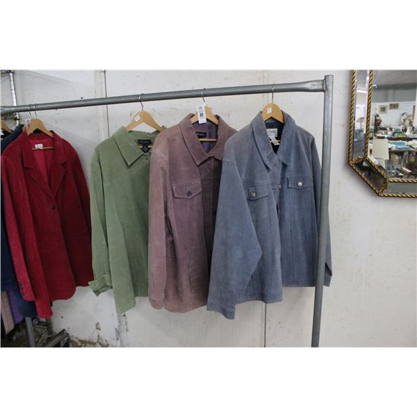 3-Denim Co. Leather Jackets - 3 X $