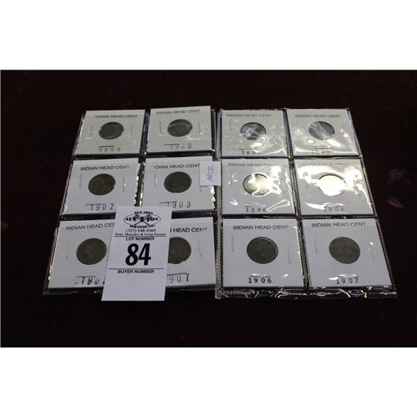 Indian Head Cents - 12