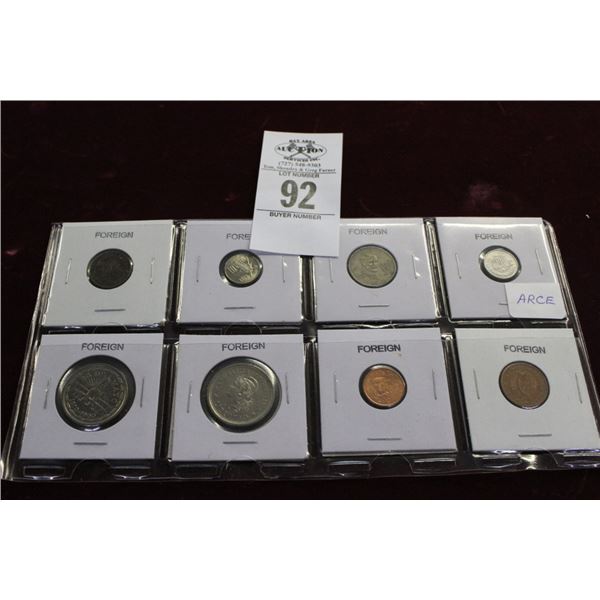 Asst. Foreign Coins - 8