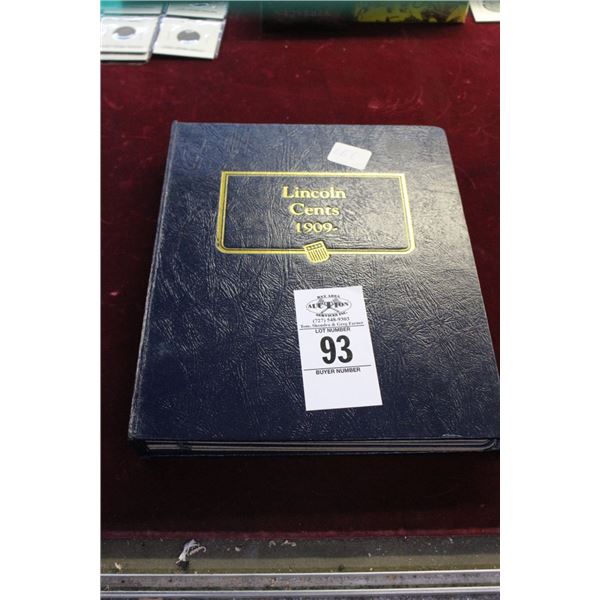 Lincoln Sets Collector Book - Mostly Full