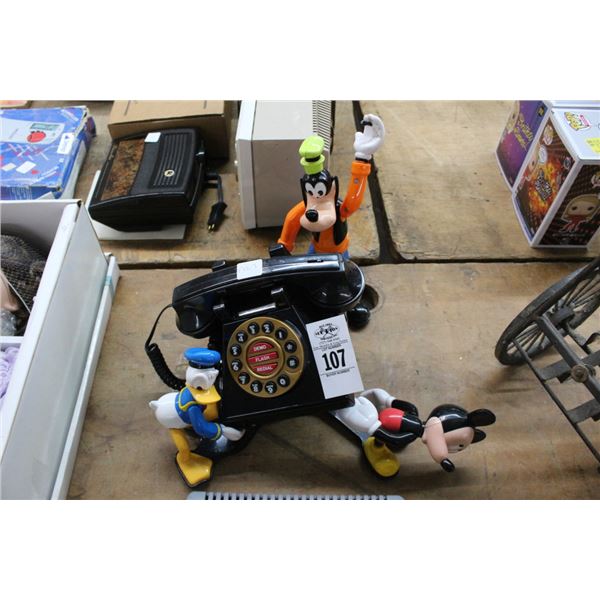 Disney Mickey/Goofey/Donald Duck Figural Phone