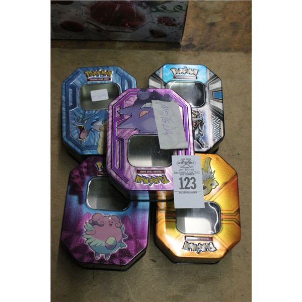 Pokemon Tins - 5