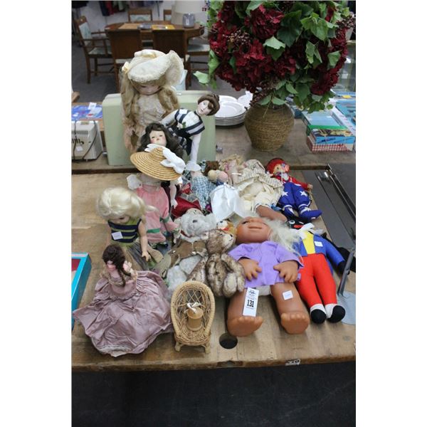 Asst. Dolls, Plush Bears