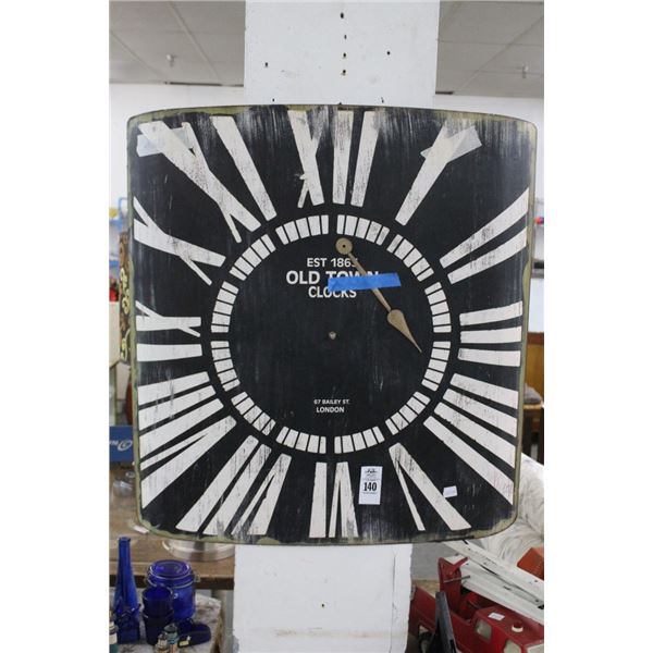 Ornate Metal Old Town London Clock