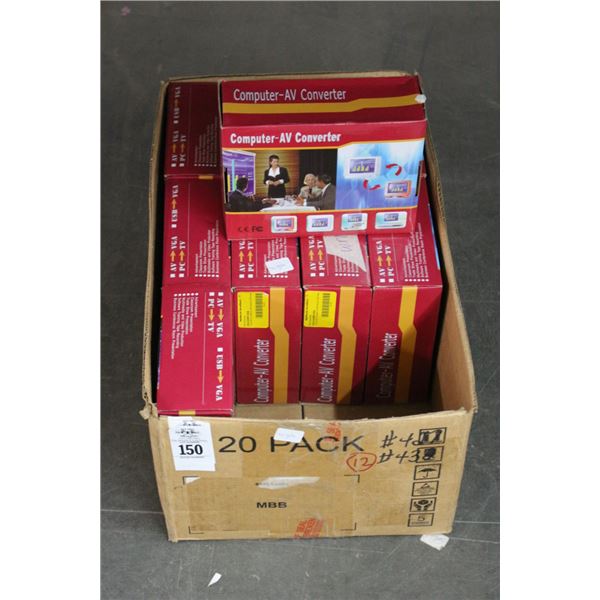 10-Computer AV Converters - 10 X $