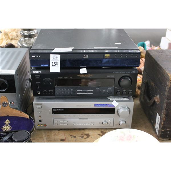 Sony Receivers, Blueray Player - 3