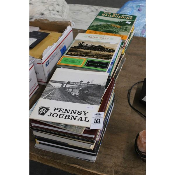 Asst. Hardback Railroad Books