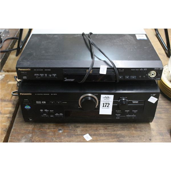 Panasonic SAHE70 Receiver w/CD Player