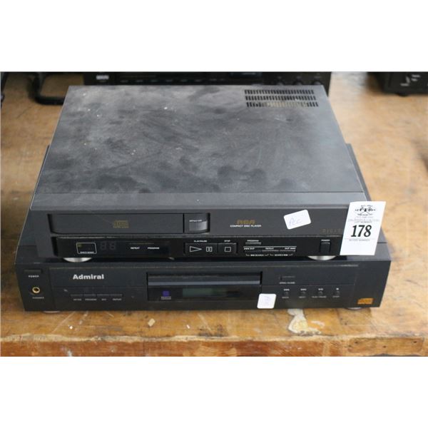Admiral/RCA CD Players