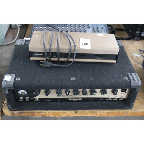 Behinger Ultra Base 3000 Amp w/Bose 901 Equalizer