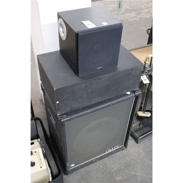 Crate/Stage Speaker w/2 Sub Woofers