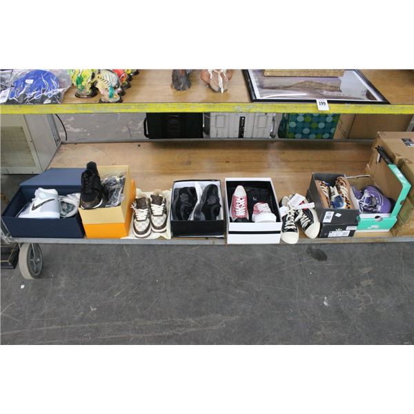 8-Asst. Designer Sneakers Channel/Nike/Converse - Not Authenticated - 8 X $