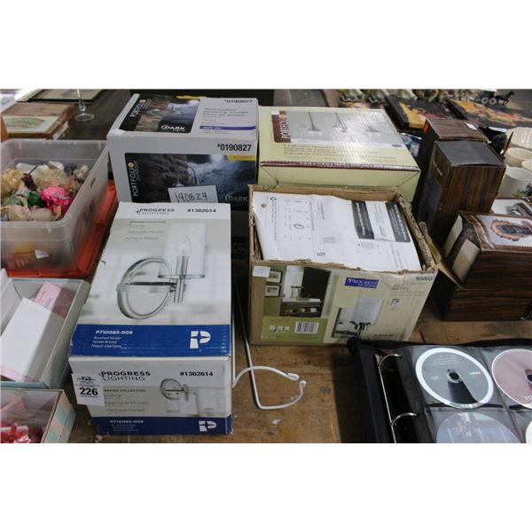 Sconce Lights 3, Triple Mini Pendant