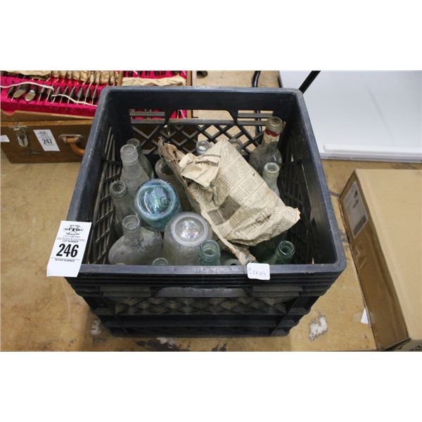 Asst. Old Glass Bottles