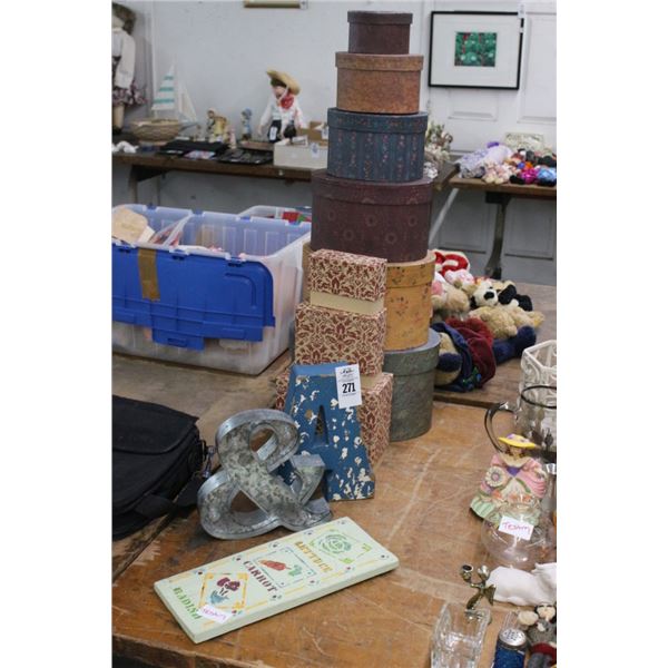 Ornate Storage Boxes, Décor