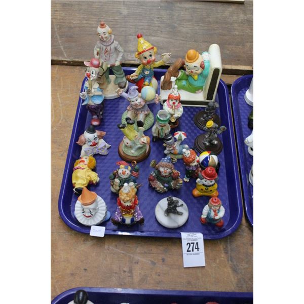 Asst. Clown Minatures