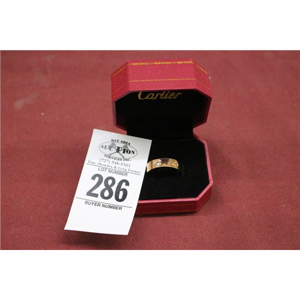 Cartier Gold Men's Band - Not Authenticated