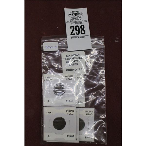 Indian Head Pennies - 6