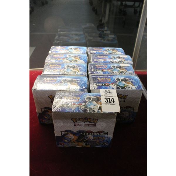 9-Pokemon Evolutions Trading Card Games - Not Authenticated - 9 X $