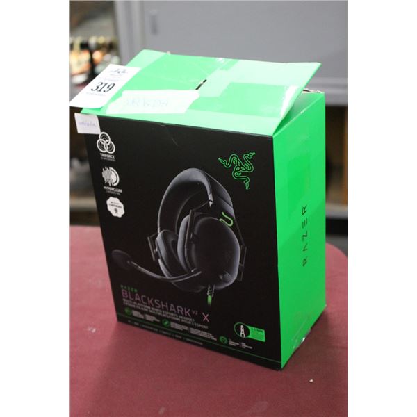 Razor Black Shark Headphones