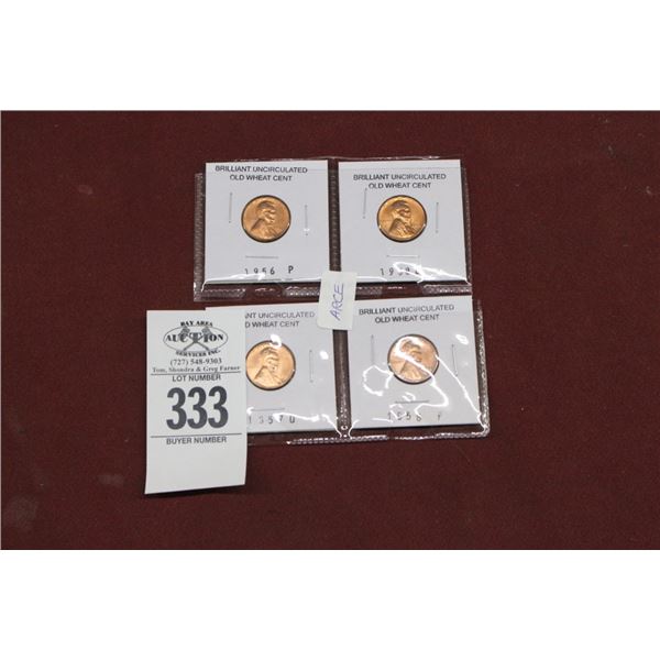 Old Wheat Cents - 4