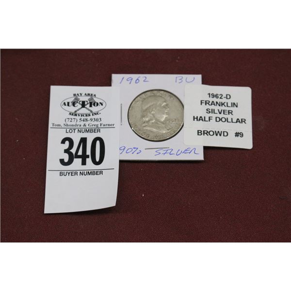 Franklin Silver Half Dollar