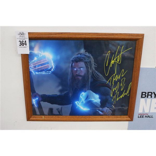 Chris Hemsworth Thor Autographed Photo