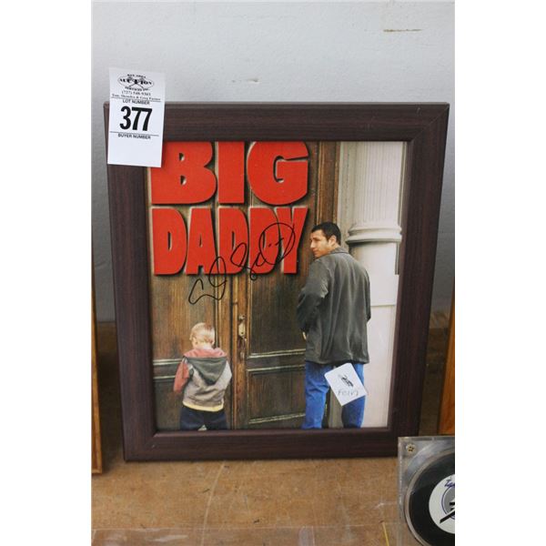 Adam Sandler Big Daddy Autographed Promotion
