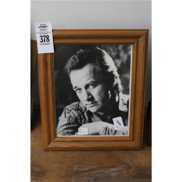 Jim Bluesey Vintage Autographed Photo