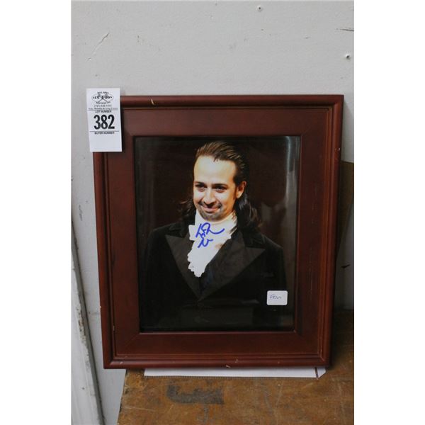 Autographed Hamilton Photo w/COA