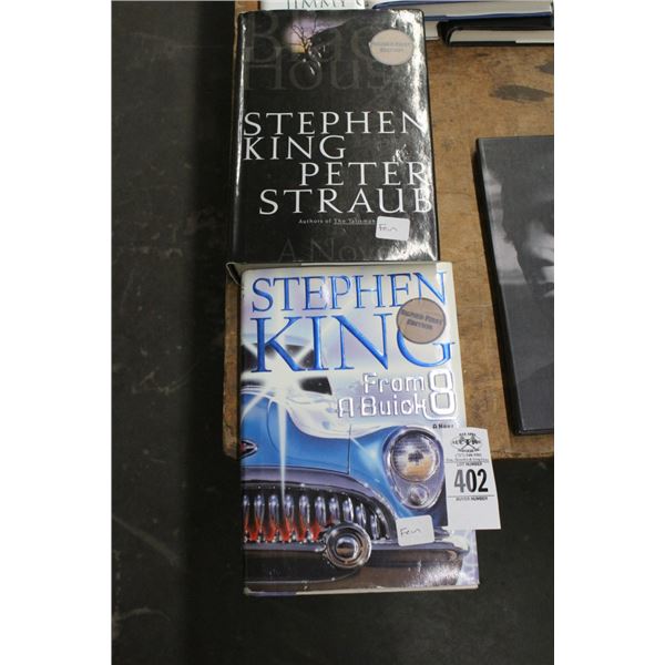 Stephen King Autographed Books - 2