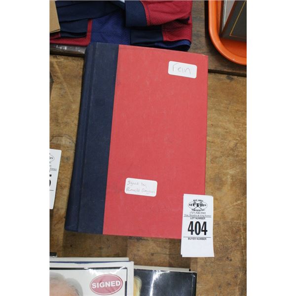 Ronald Regan Autographed Book, American Life