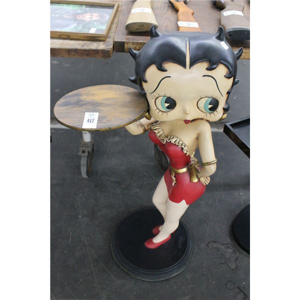 Betty Boop  30"  Figural Pedestal