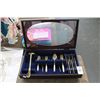 Image 1 : Gold Plate Utensil Set w/Ornate Box