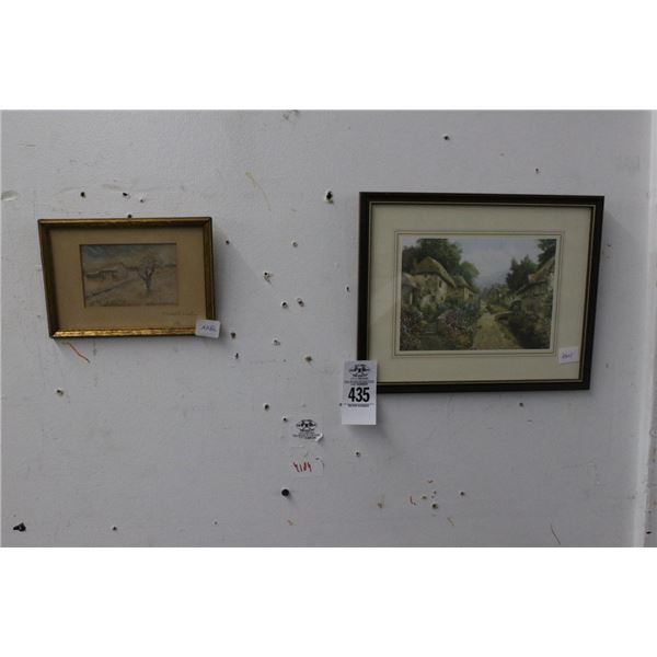 Rural Town In Farm Art - 2