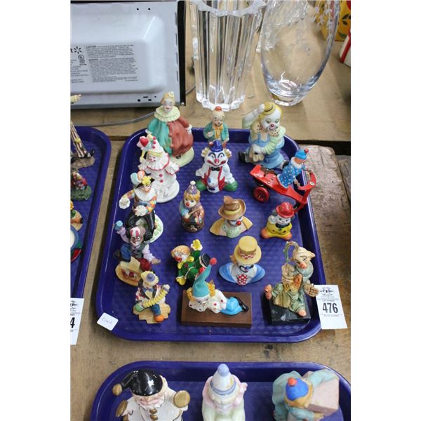 Asst. Clown Figurines
