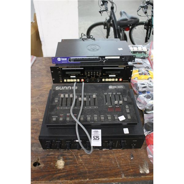 Toa  500 Amp w/Sunn Mixer, Marantz Cassette Deck, Hear Back System