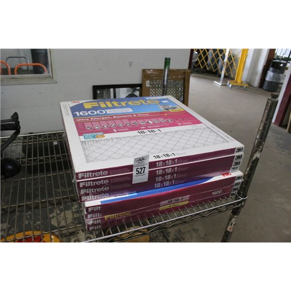 18"  X  18"  A/C Filters - 8