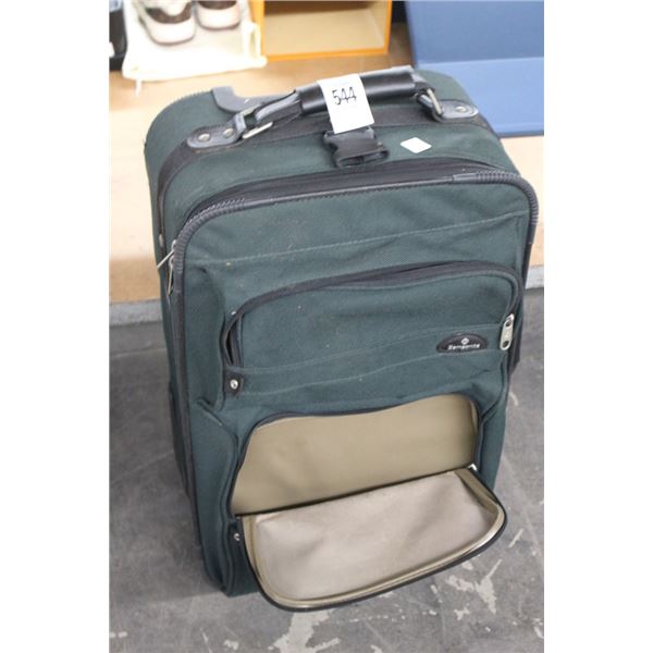 Samsonite Green Rolling Luggage