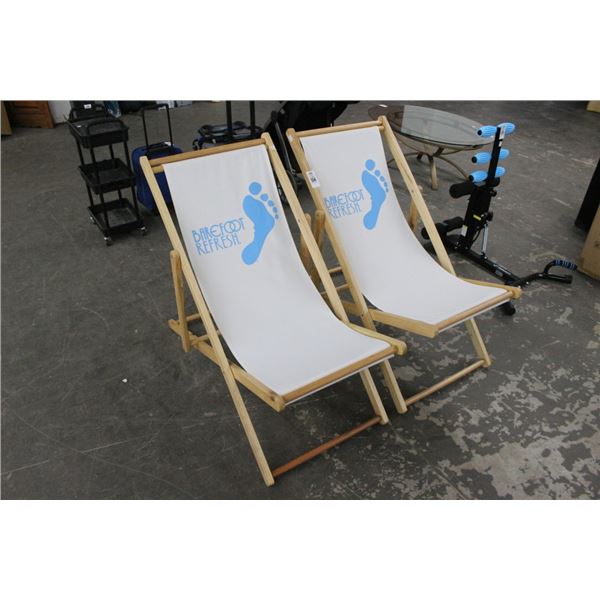 Bearfoot Refreshed Folding Chairs - Pair